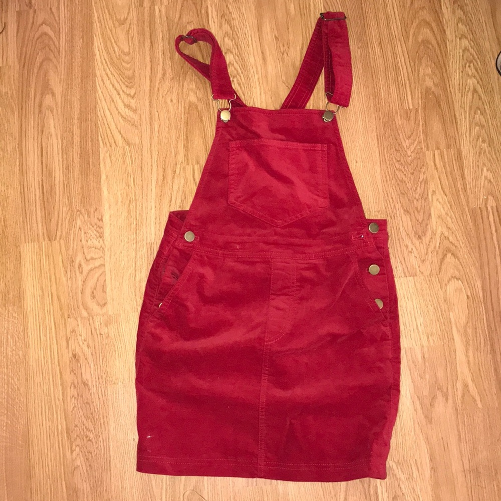 Brand new red corduroy jumper